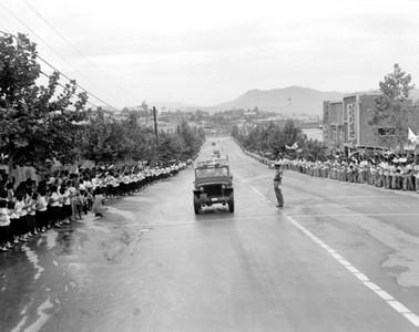 춘천수력발전소 기공식 사진 이미지