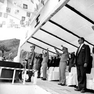 춘천수력발전소 기공식 사진 이미지