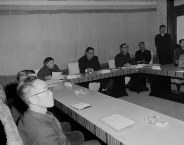 송요찬 국무총리 춘천수력발전소 건설지구 시찰 사진 이미지