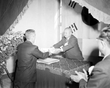 춘천우체국 준공식 사진 이미지