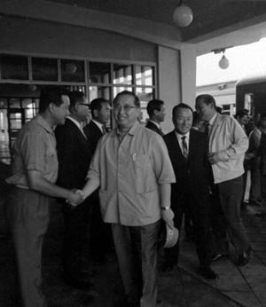 정일권 국무총리 춘천 시찰 사진 이미지