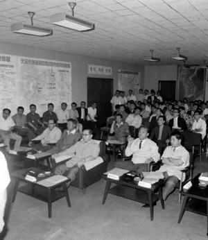 정일권 국무총리 춘천 시찰 사진 이미지