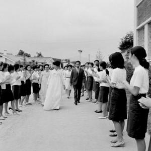 육영수 여사 성심여자대학교 방문 사진 이미지
