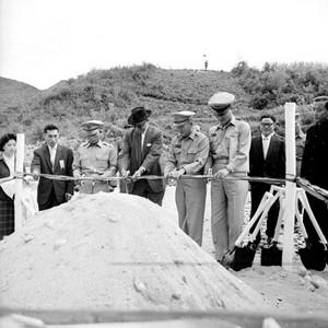 춘천수력발전소 기공식 사진 이미지