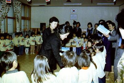 이순자 여사 춘천 쌍용어린이집 방문 사진 이미지