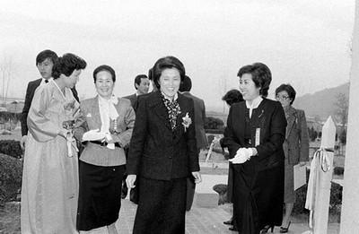 이순자 여사 춘천 쌍용어린이집 방문 사진 이미지