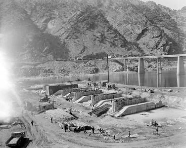 의암댐 공사 사진 이미지