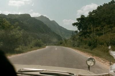 춘천 가는 도로 풍경 사진 이미지