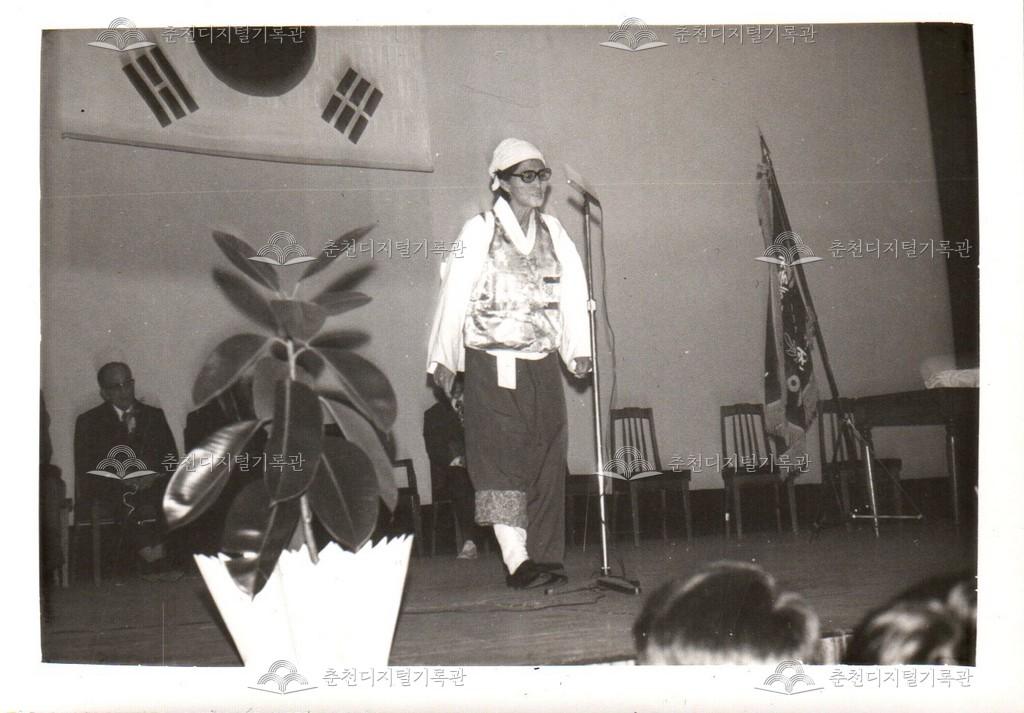 건전가요 경연 대회 사진 이미지