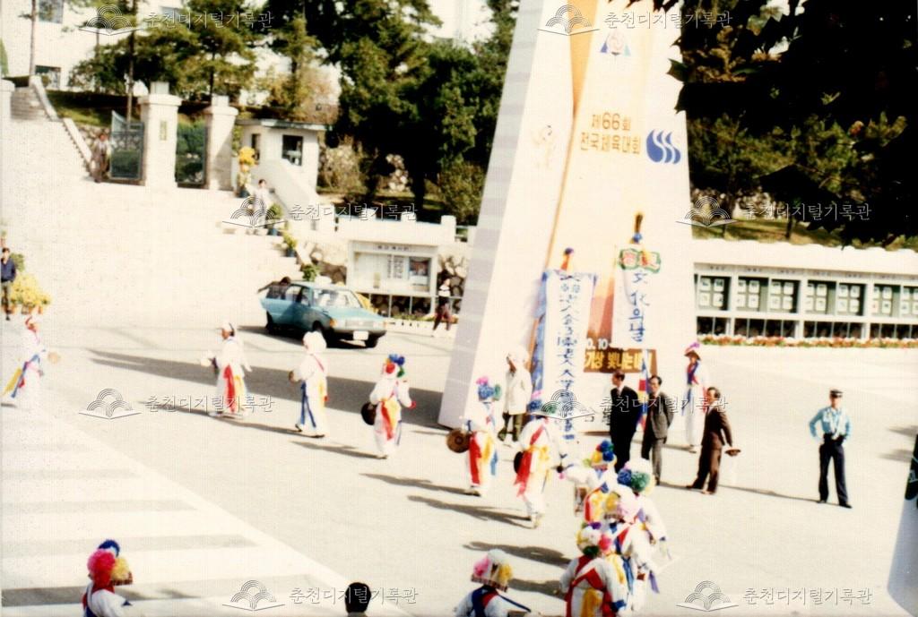 강원노인대학농악대 사진 이미지