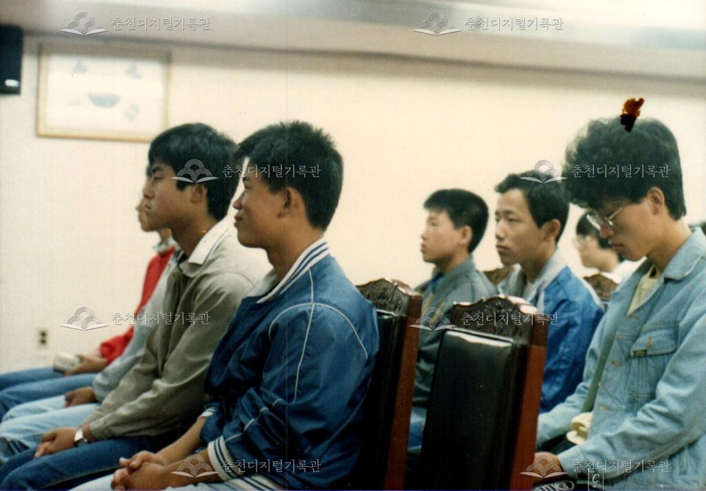 청소년 백일장 시상식 사진 이미지