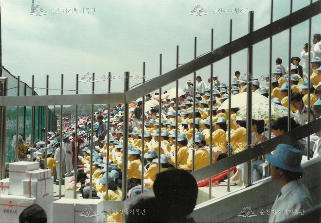 제7회 소양제 관중 사진 이미지