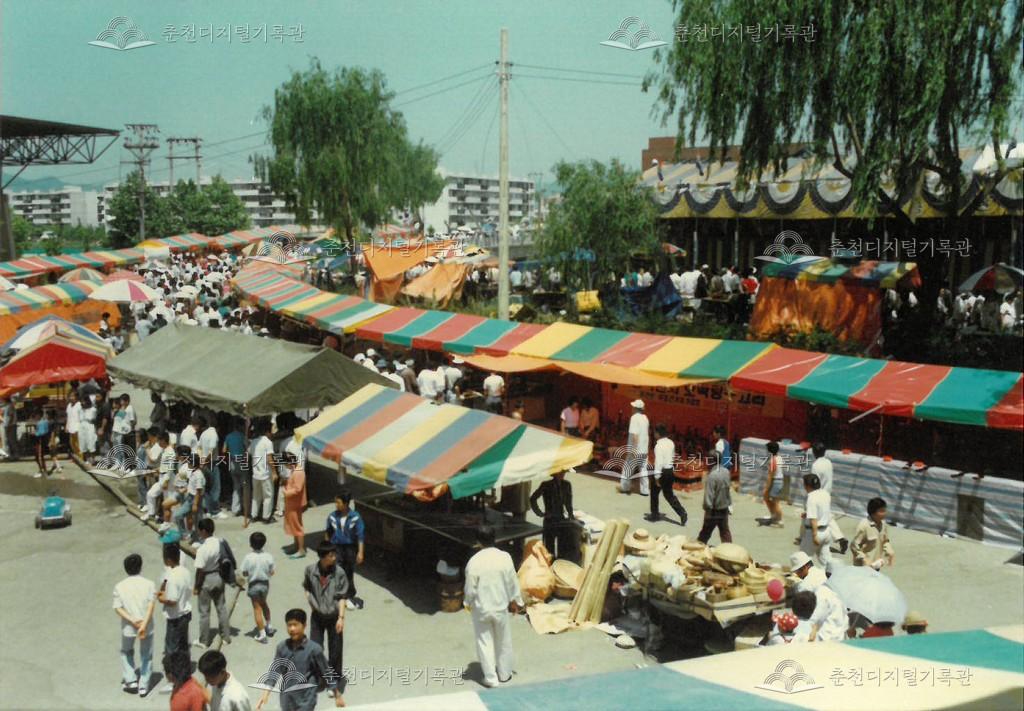 제7회 소양제 노점 사진 이미지