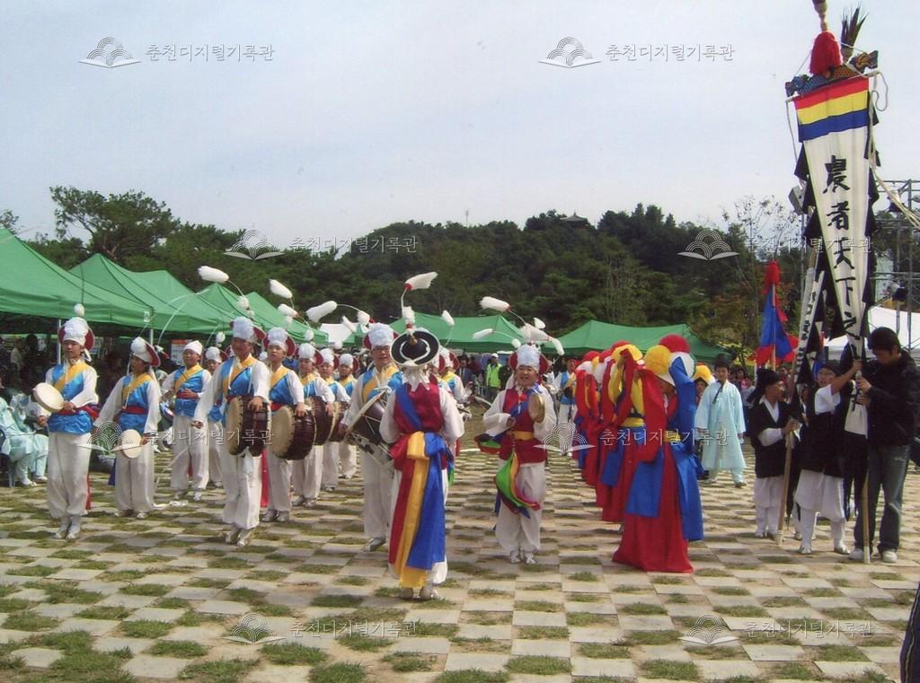 제30회 소양강문화제 풍물놀이 사진 이미지