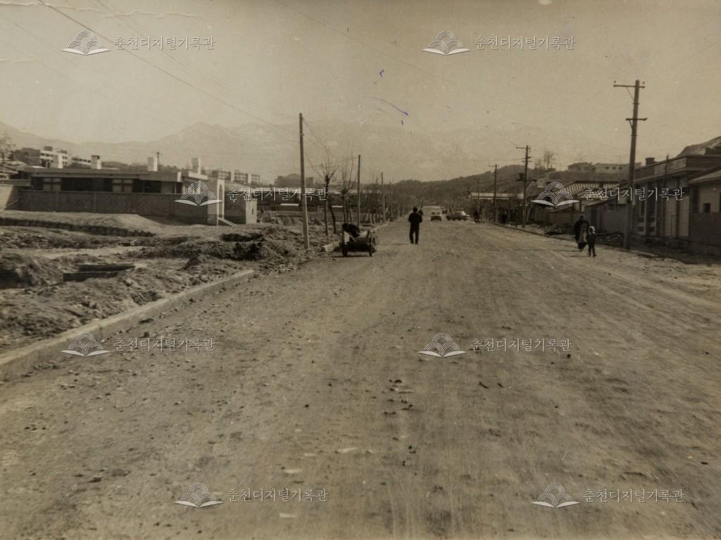 주택가 도로 이미지