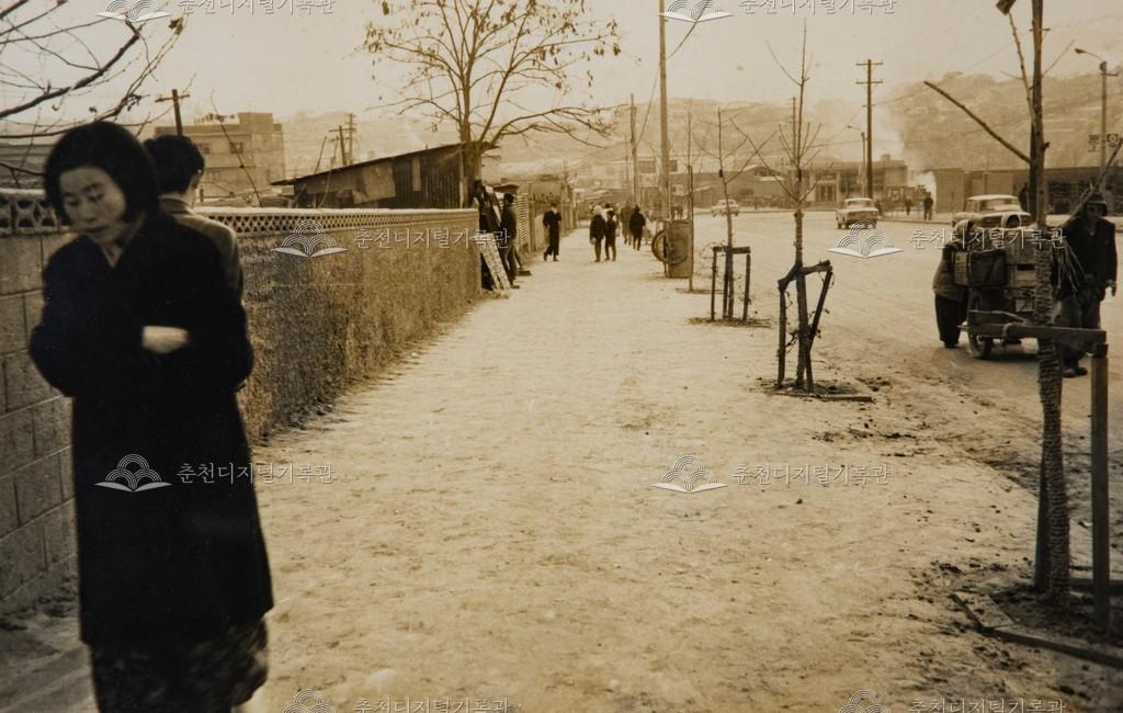 육림극장 맞은편 도로 이미지