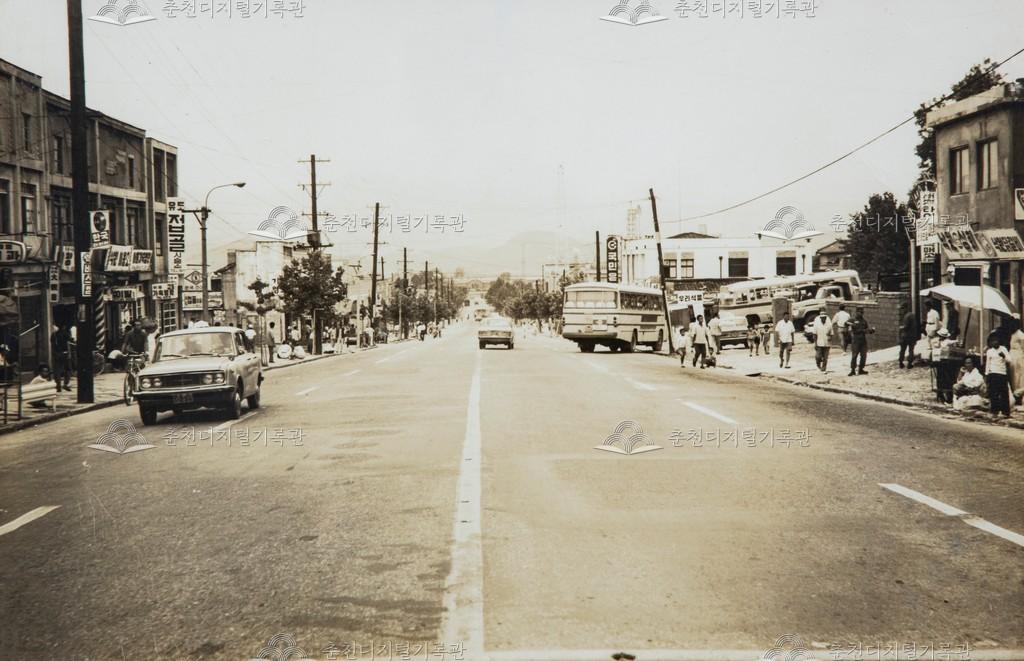 소양동 도로 풍경 이미지