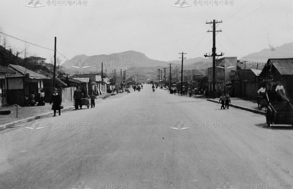 남부사거리에서 온의동 방향 이미지