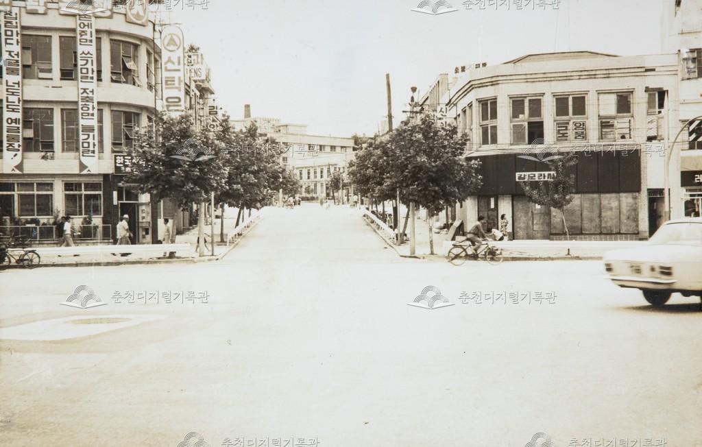 춘천시청 진입로 이미지