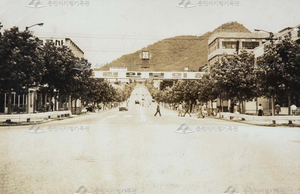 중앙로에서 강원도청 방향 이미지