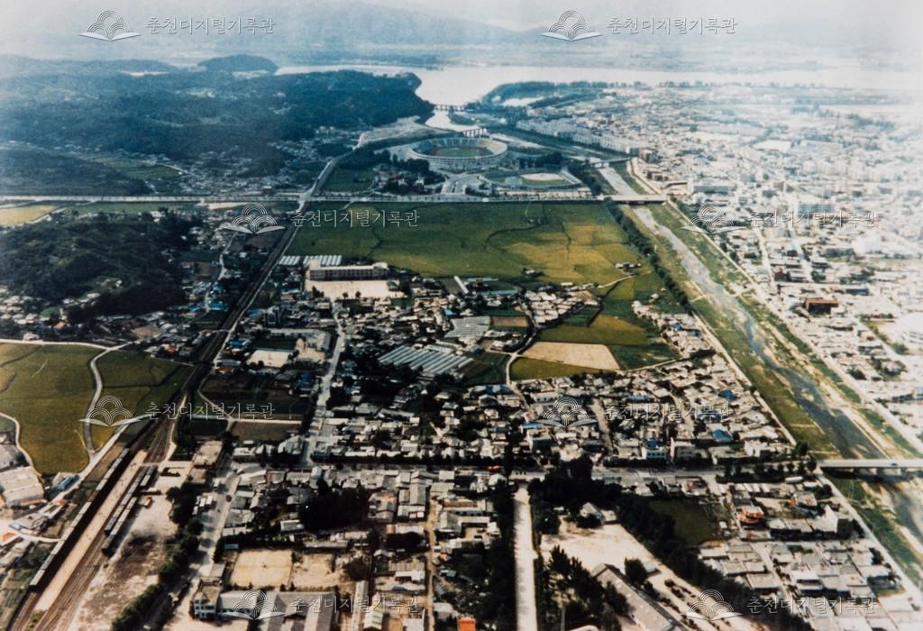 퇴계동 항공사진 이미지