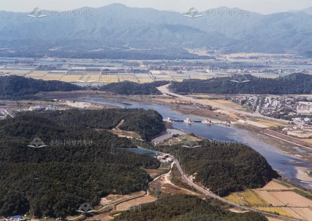 맥국교(소양5교) 건설 현장 이미지