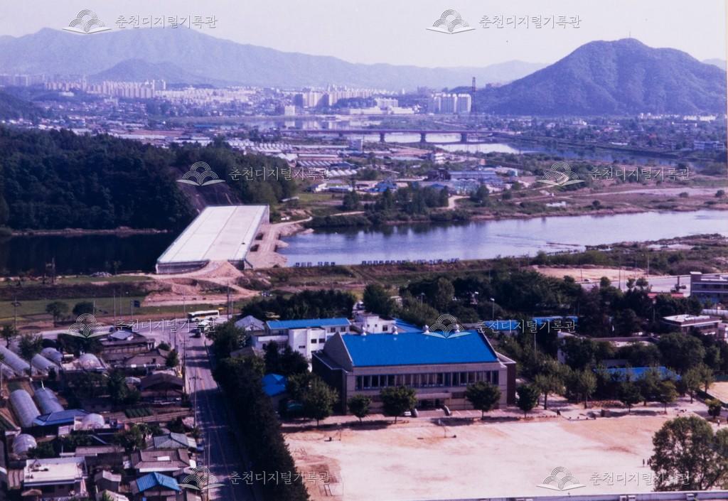 맥국교(소양5교) 건설 현장 이미지