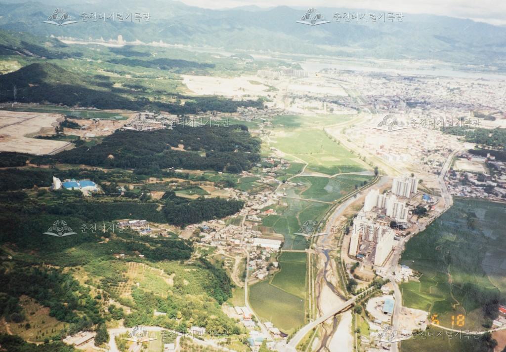 석사동 일대 항공사진 이미지