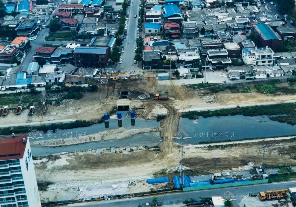 효자교 건설현장 이미지