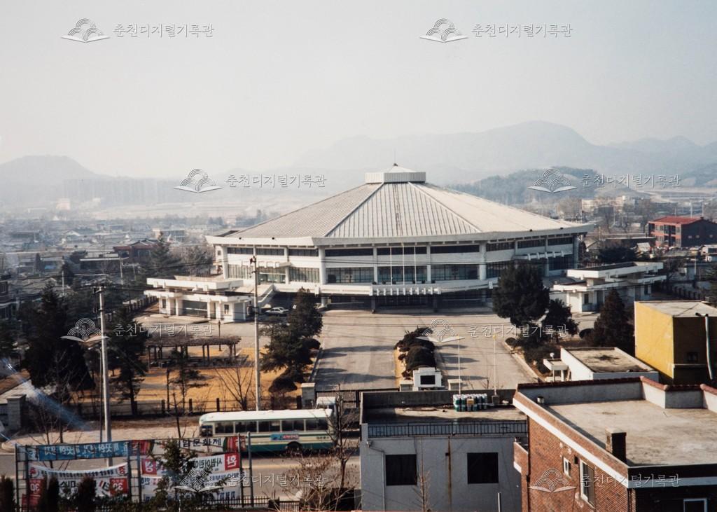 춘천실내체육관 이미지