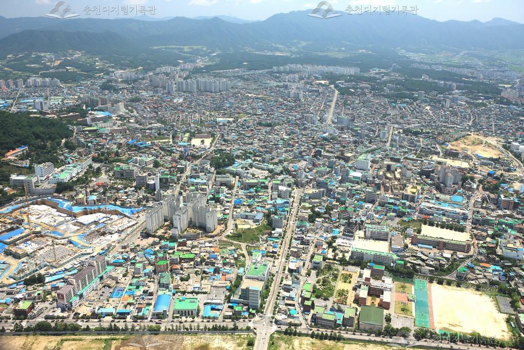 소양동 항공사진 이미지