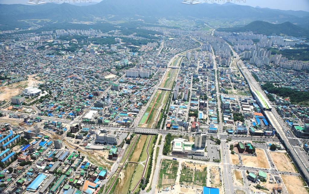 퇴계동 항공사진 이미지