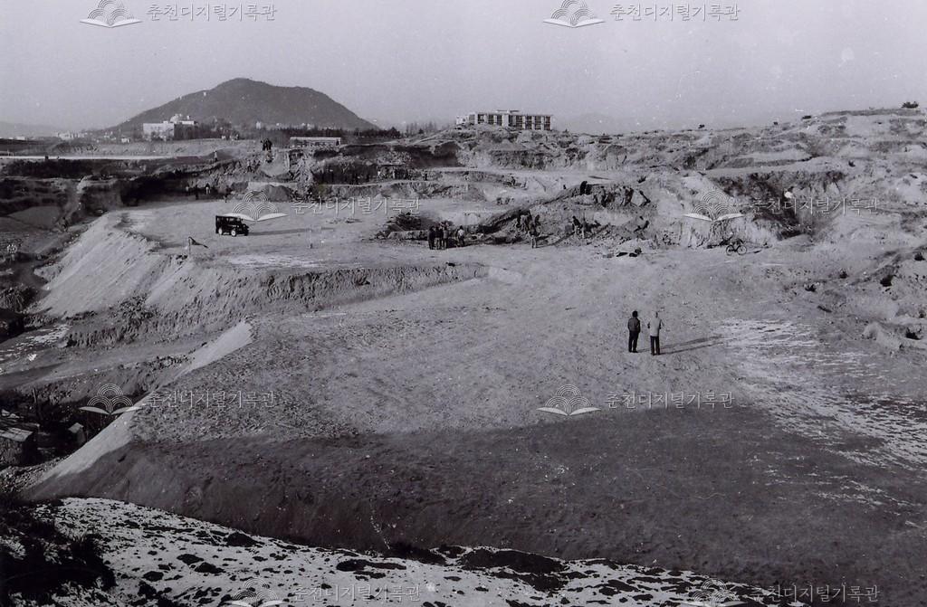 효자동 토지구획정비 사업 현장 이미지