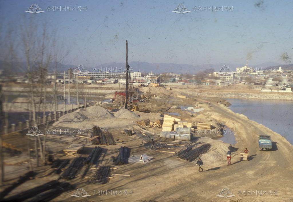 온의교 교량 설치 공사 이미지