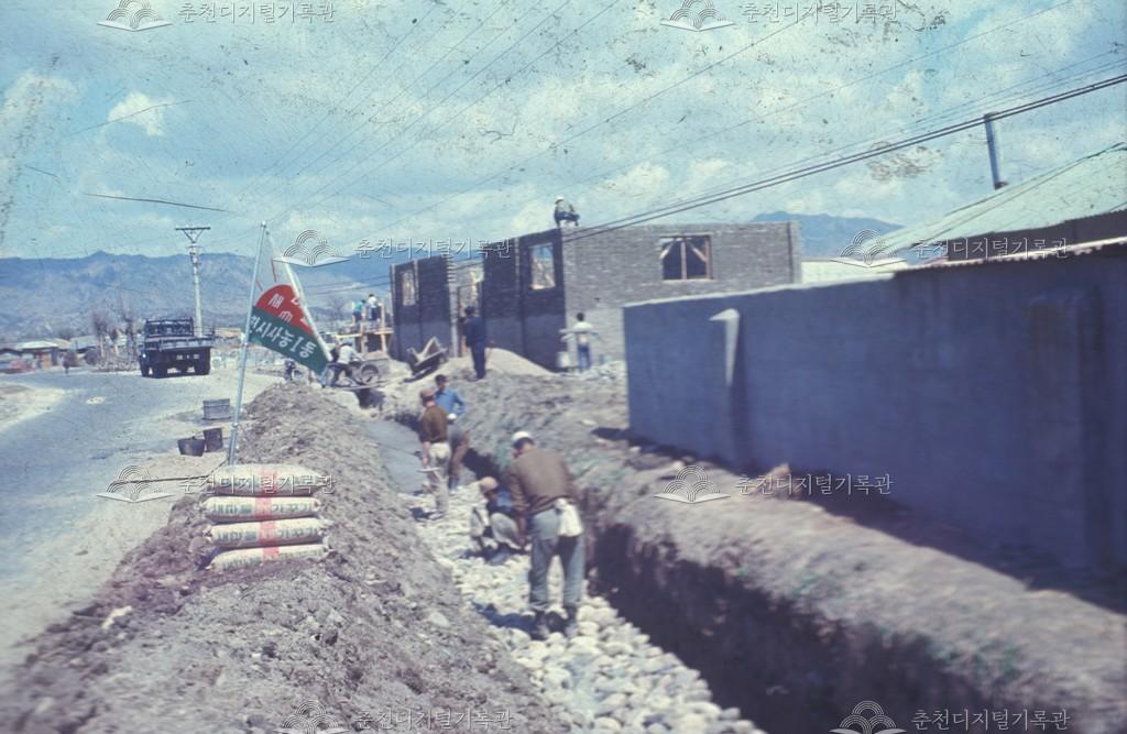 사농동 주택 및 하수관로 공사 현장 이미지