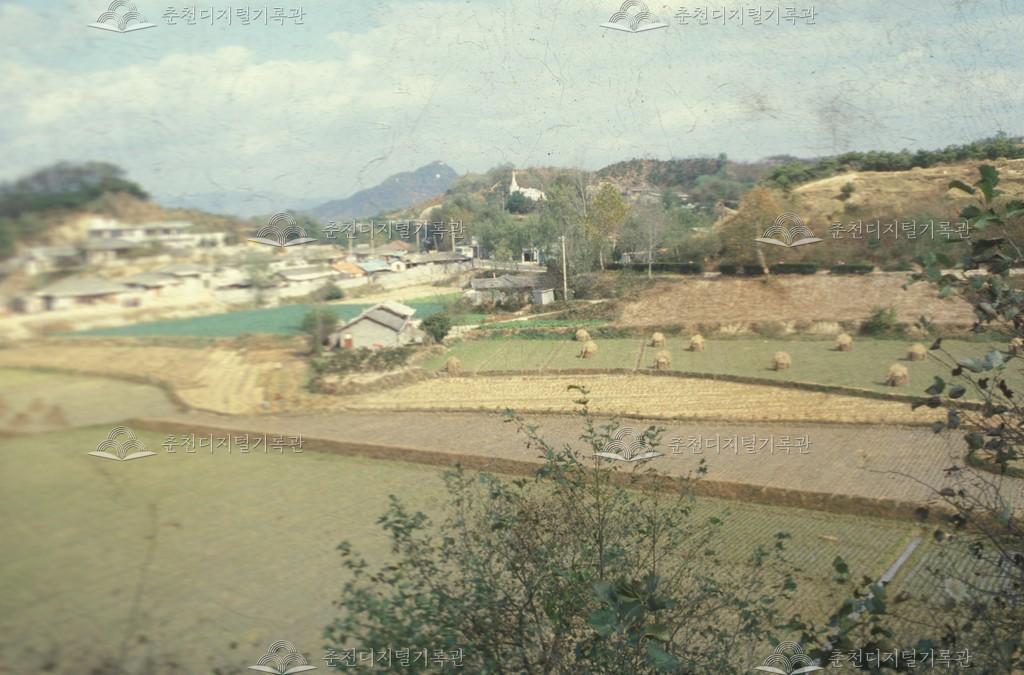 삼천동에서 바라본 온의동 풍경 이미지