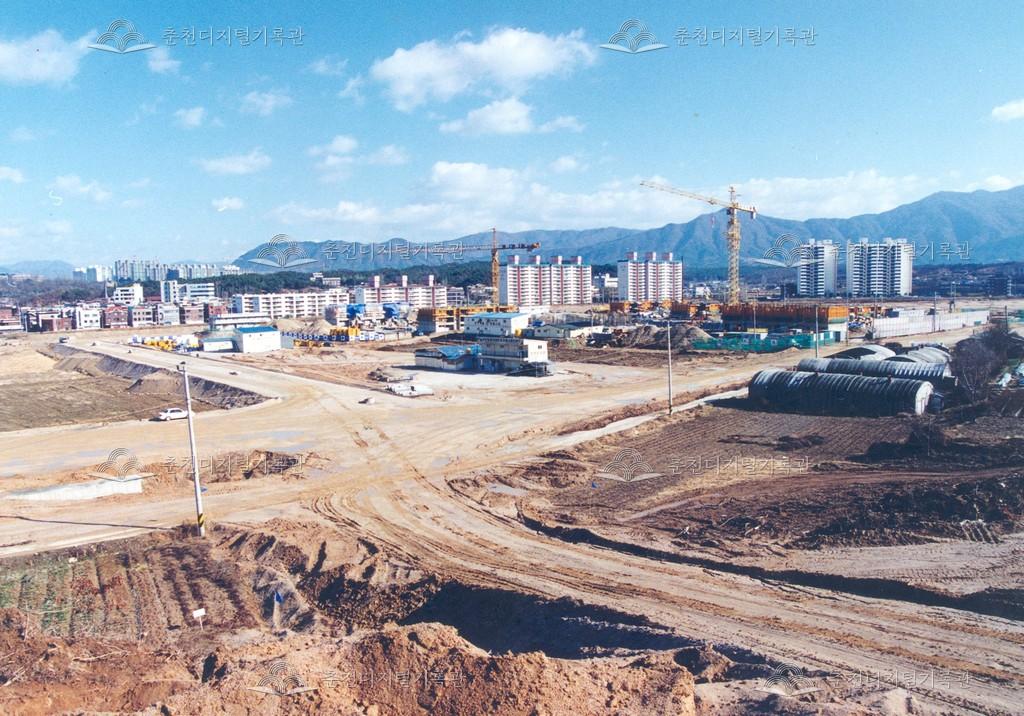 석사동  퇴계주공 3, 4단지 아파트 건축 현장 이미지