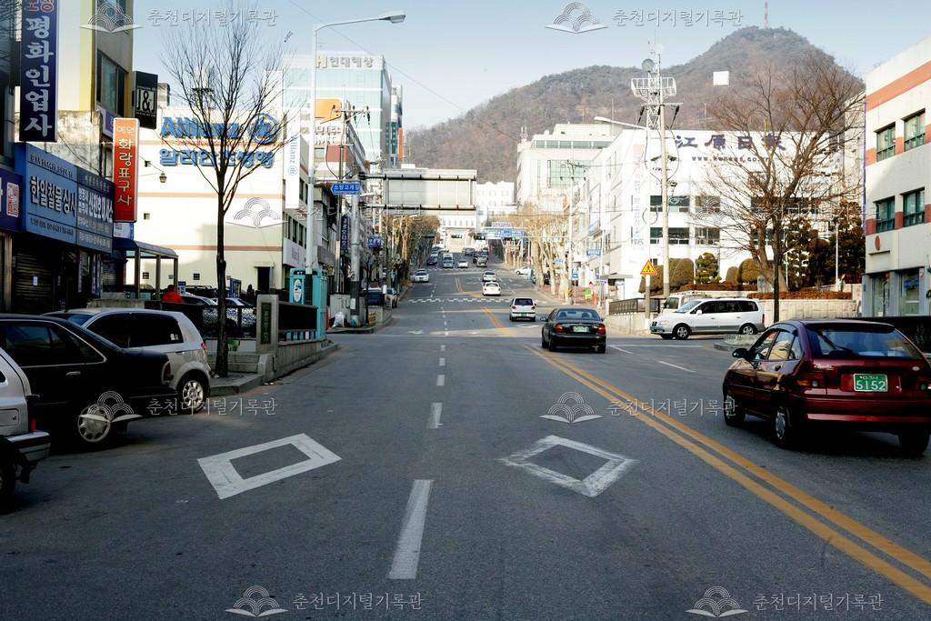 중앙로터리 강원도청 방향 이미지