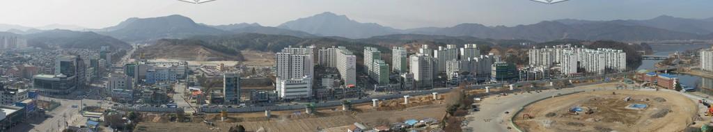 온의동 파노라마 전경 이미지