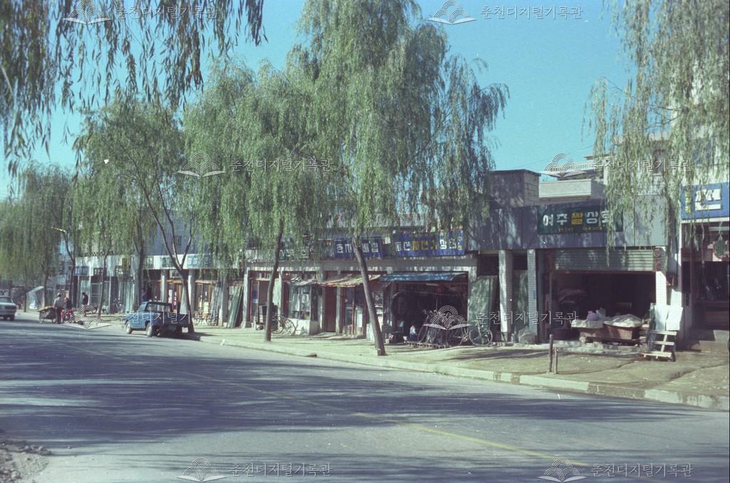 효자동 도로 풍경 이미지