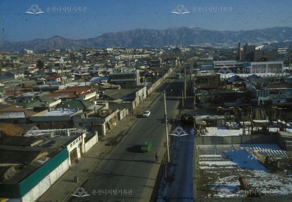 남부사거리에서 효자사거리 방향 일대 이미지