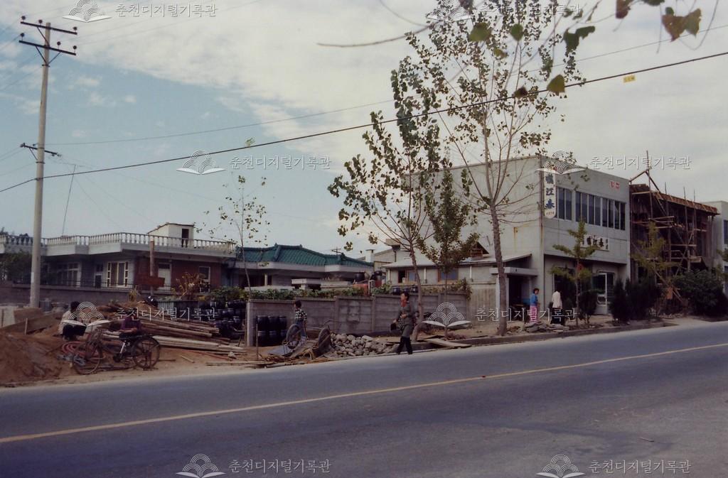 후평동에서 팔호광장 방향 이미지
