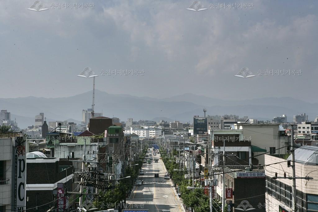 도화골사거리에서 팔호광장 방향 이미지