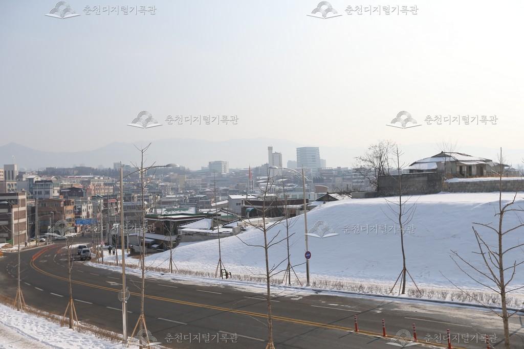 효자동 관통도로 개설 이미지