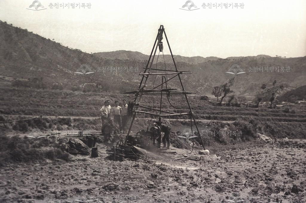 동면 만천리 온천 굴착 이미지