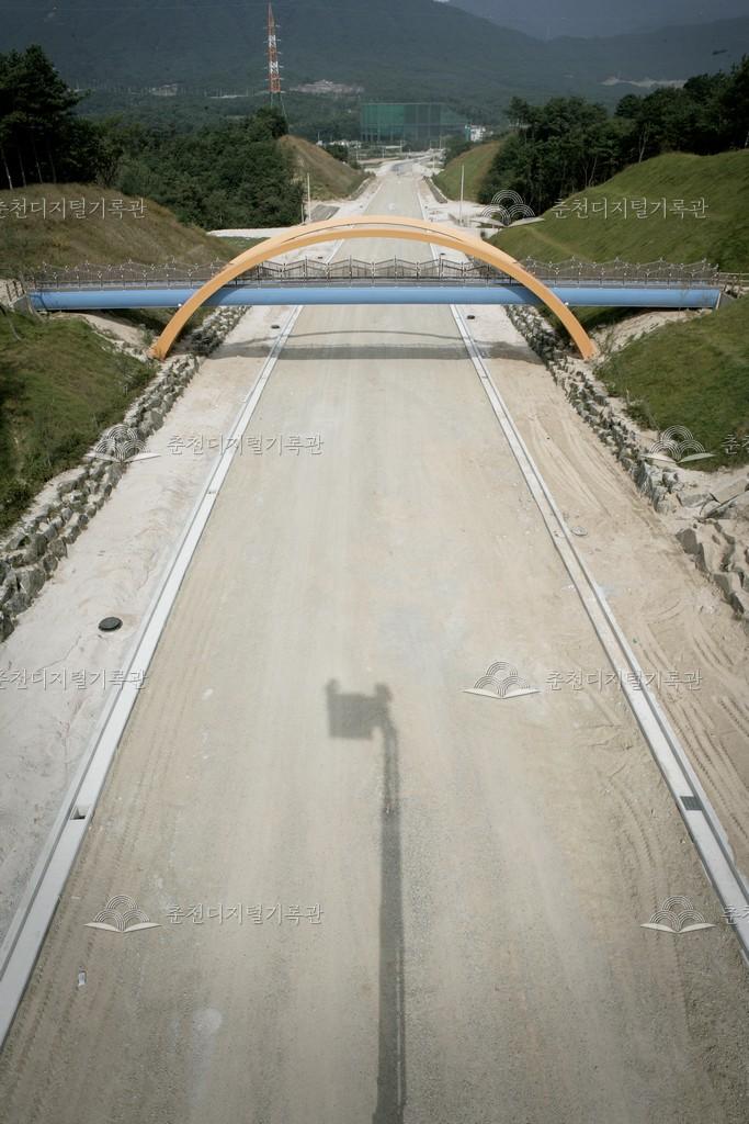 석사동 애막골-만천리간 도로포장 이미지