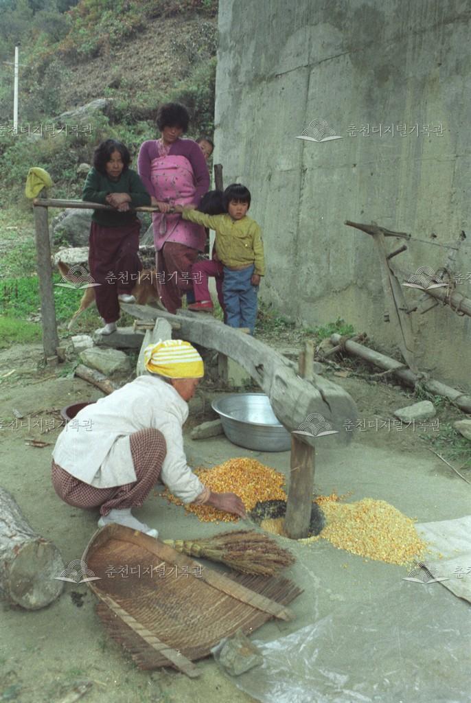 동면 상걸리 디딜방아 이미지