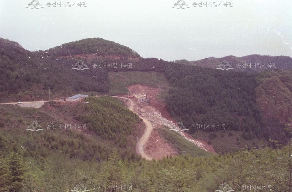 동면 상걸리 느랏재 터널공사 이미지