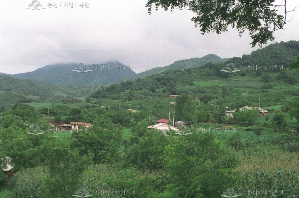 사북면 오탄리 대추나무골 전경 이미지