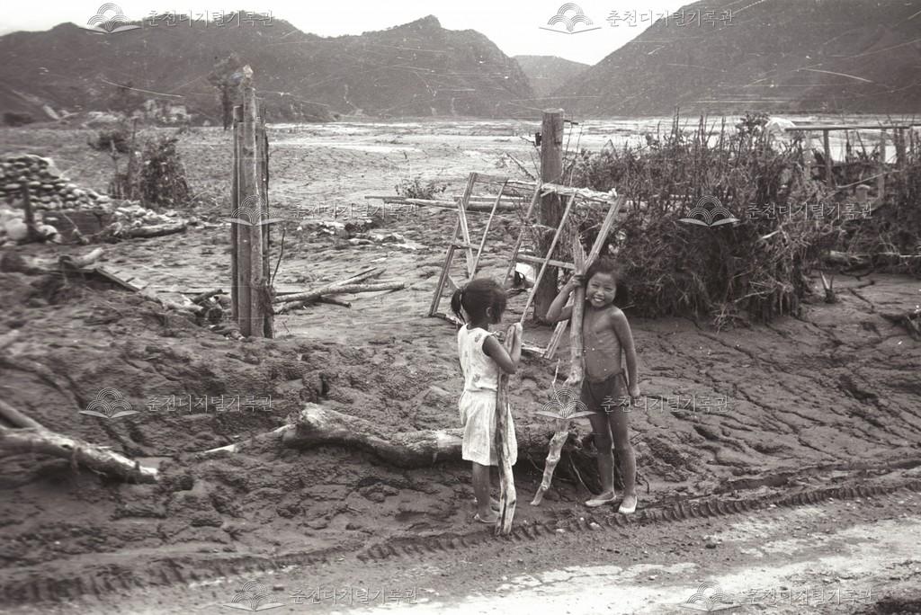 신동면 수해상황 이미지